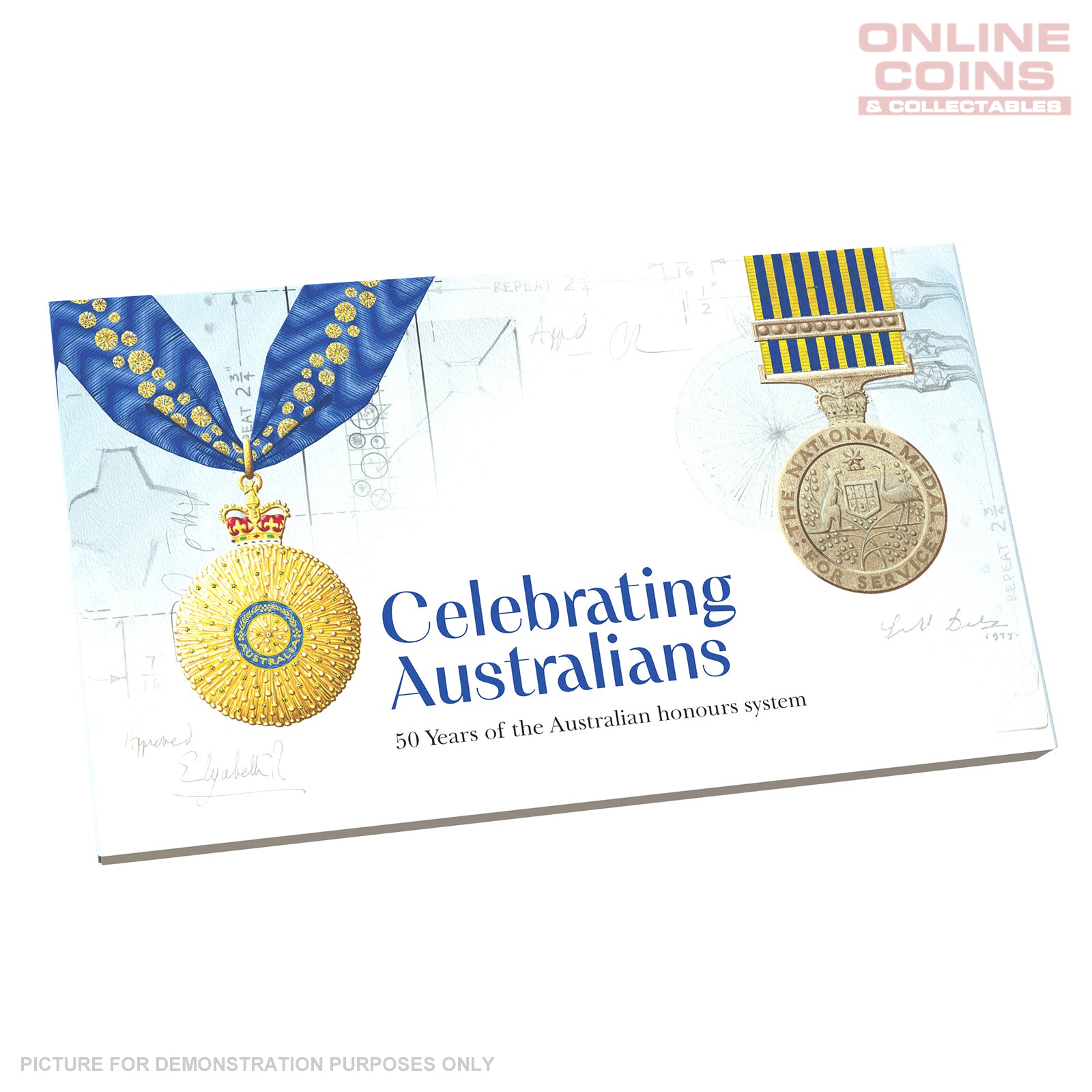 2025 Six-Coin Coloured Uncirculated Year Set - 50 Years of the Australian Honours System